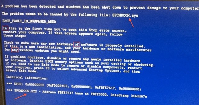 Fake BSOD