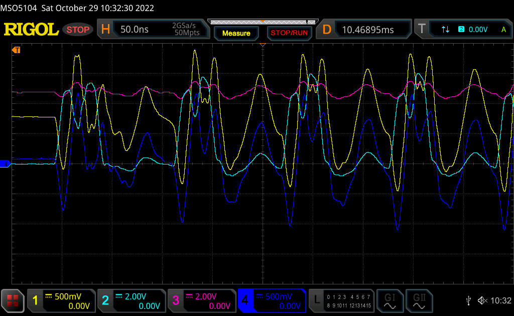Oscilloscope #2 - oscillations and voltage levels