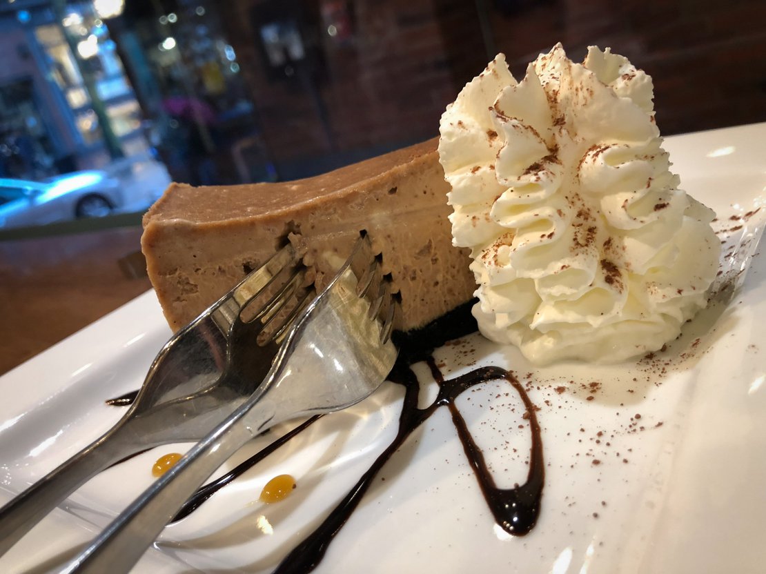 iPhone X 28mm Rear Camera - Cheese Cake, Gastown Vancouver 