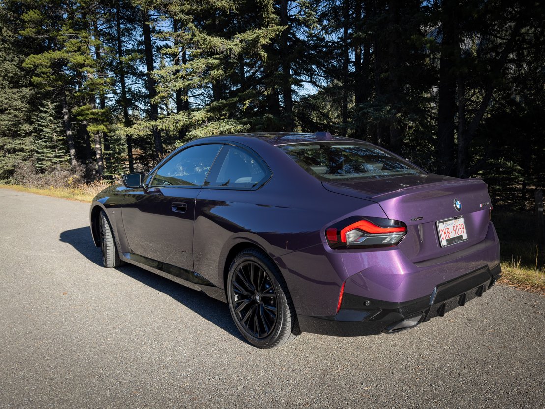 BMW M240i 2023 - Rear View (sun)