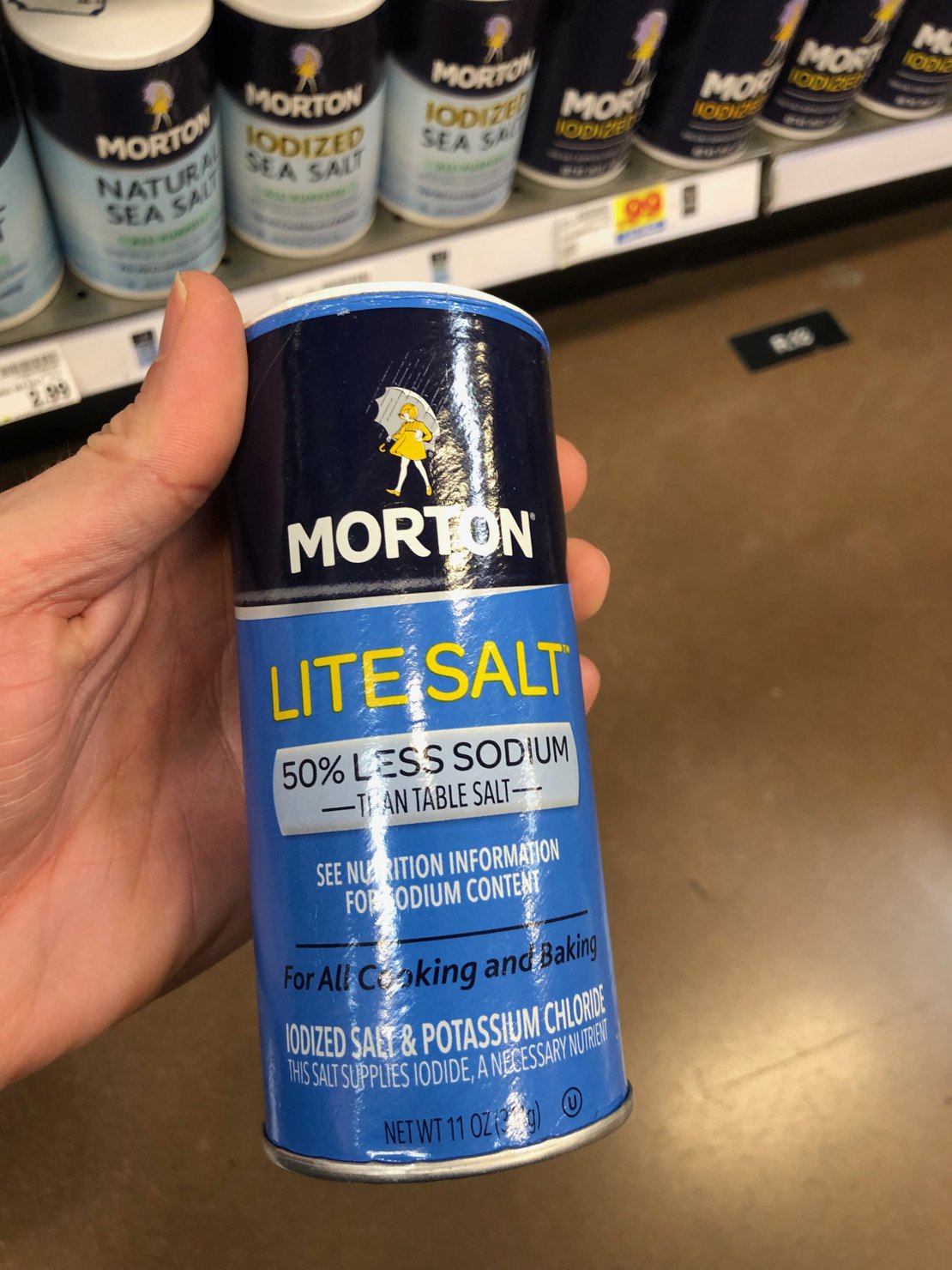 50% Less Salt