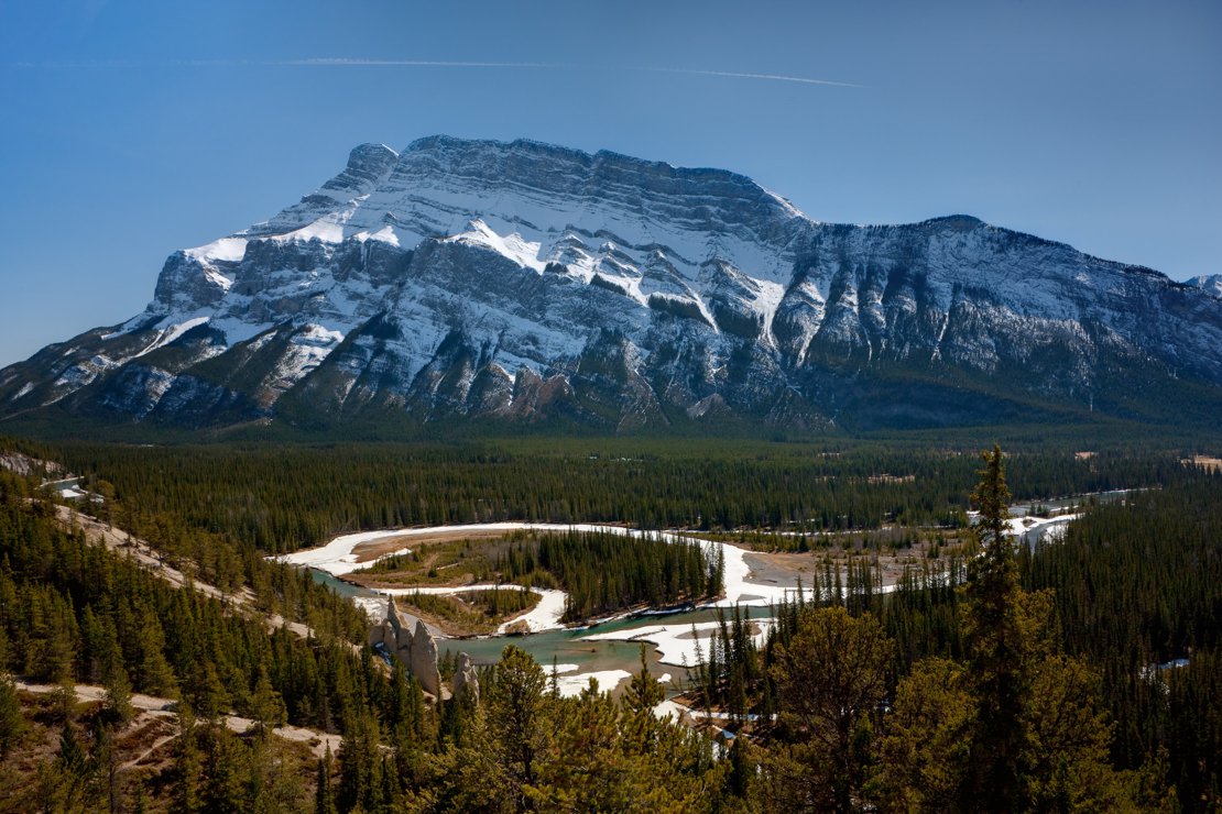 Canon 1Ds Mark III - Mt Rundle, Banff