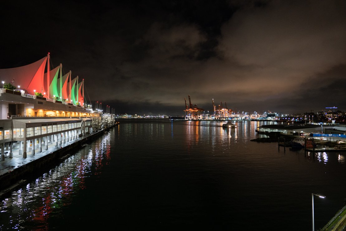 Downtown Vancouver - Canada Place & Docks - Handheld Sony A7R4