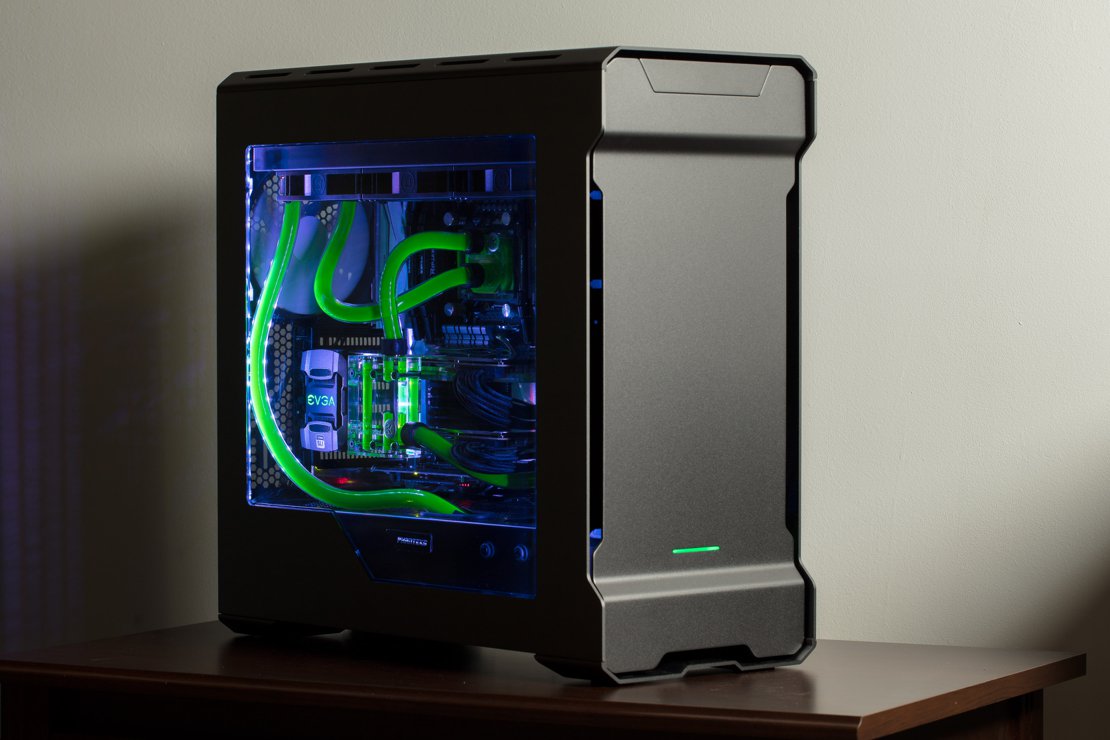 Phanteks Evolv Custom Liquid Cooled Build