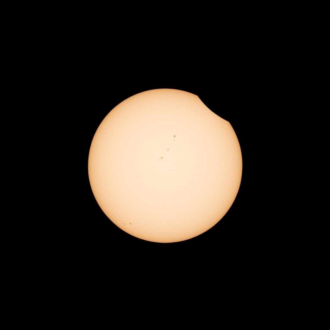 86.9% Solar Eclipse 2017 from Vancouver - Just Started